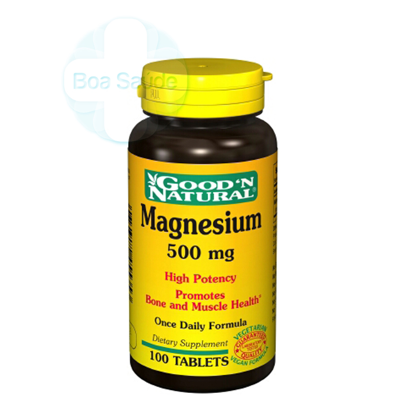 Magnesium 500 mg - Boa Saúde