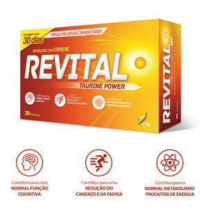 Revital Taurine Ampolas