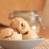 Gelado de manteiga de amendoim