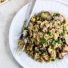 Risoto de arroz integral