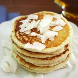 Panqueca de linhaça e caju